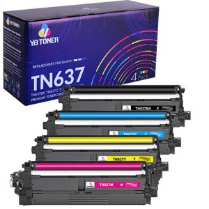 Brother TN637 Toner Cartridge Set