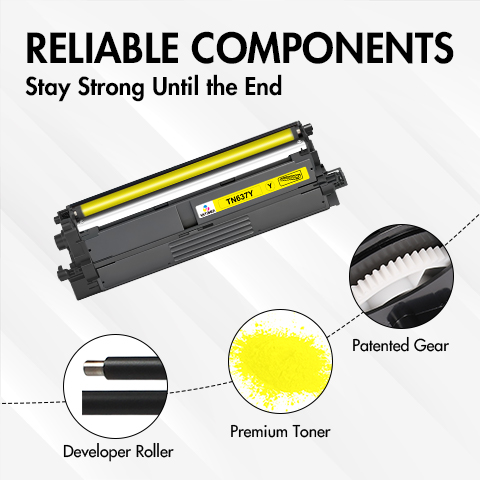 Brother TN637Y Toner Cartridge