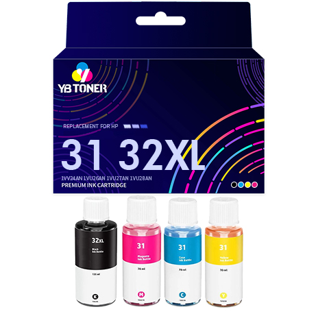 HP 31 32XL Ink Bottles