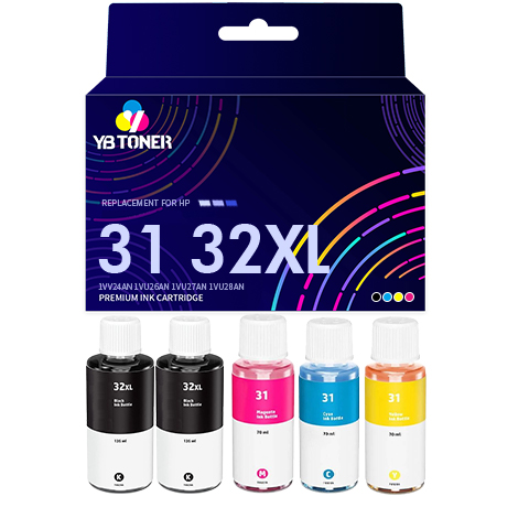 HP 31 & 32XL Ink Bottles
