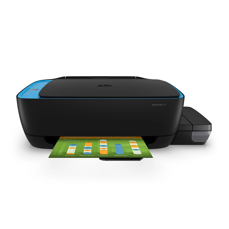 HP Ink Tank 319 inks' printer