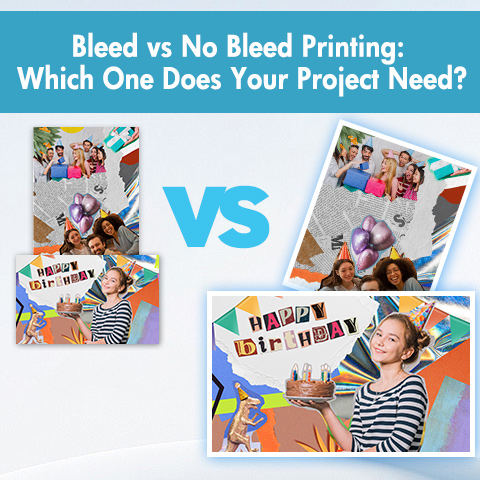 Bleed vs No Bleed Printing