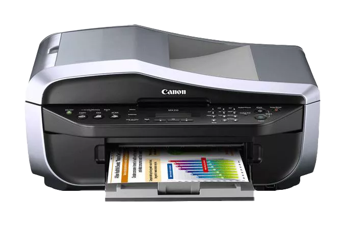 Canon PIXMA MX310 ink cartridges' printer
