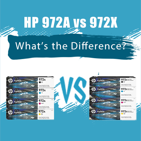 HP 972A vs 972X