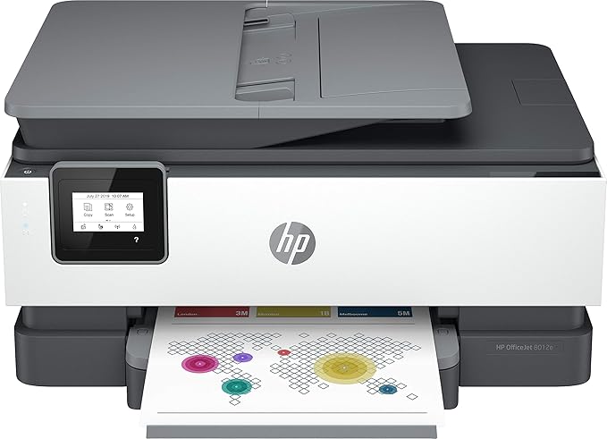 HP OfficeJet 8012 8012e ink cartridges' printer