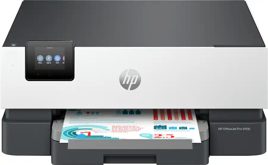 HP OfficeJet Pro 9110 ink cartridges' printer