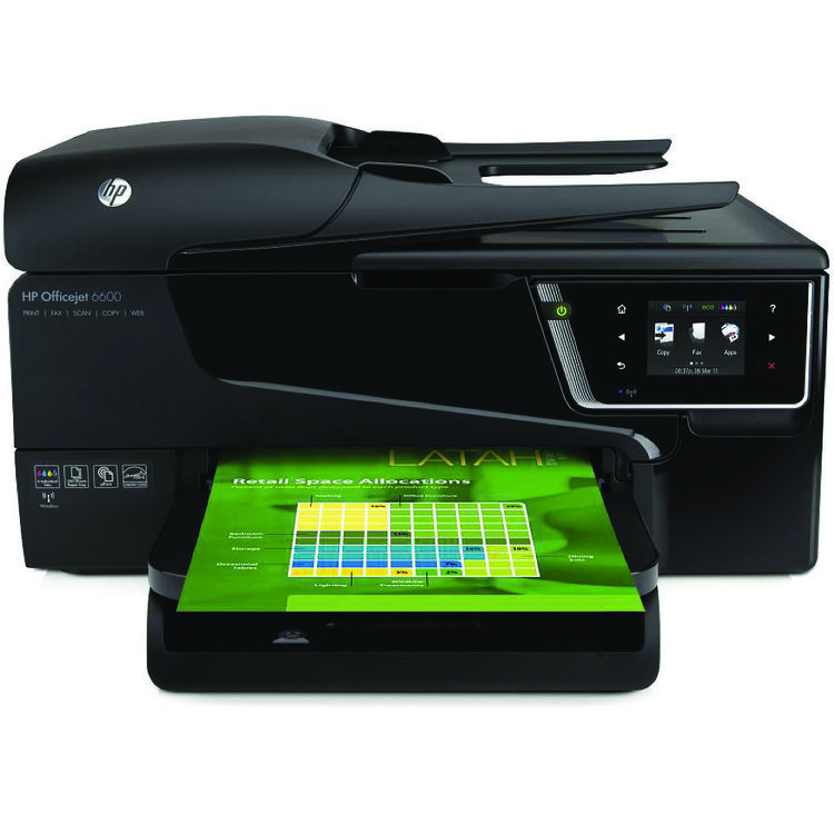 HP Officejet 6600 e-All-in-One ink cartridges' printer