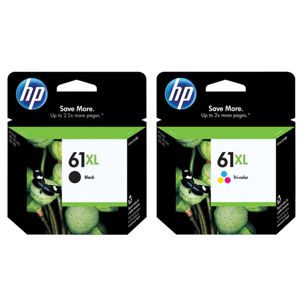 HP 61XL Ink Cartridge Combo Pack