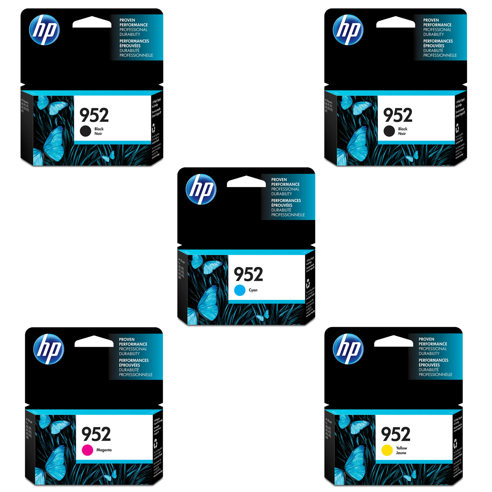 HP 952 Ink 5PK