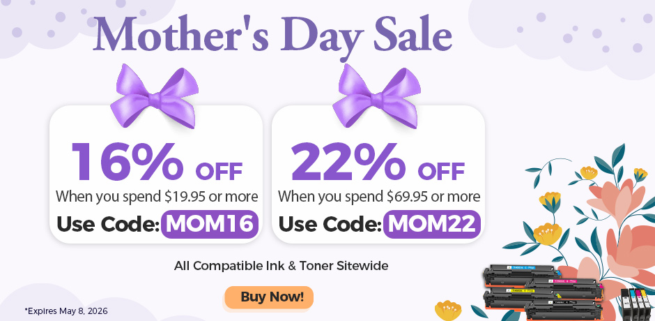 Mother's Day Sale from YB Toner