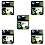 Original HP 952XL Ink Cartridges Combo Pack of 5- High Yield