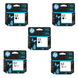 HP 63 ink cartridges