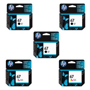 HP 67 ink cartridges
