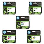 Original HP 962XL Ink Cartridge Combo Pack of 5 - High Yield