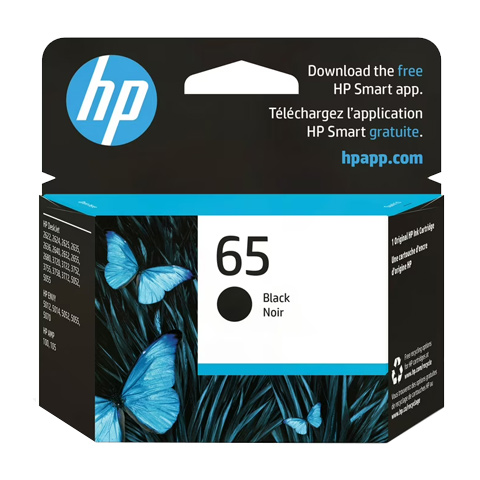 HP 65 black ink cartridge