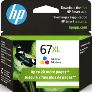 HP 67XL Color Ink Cartridge