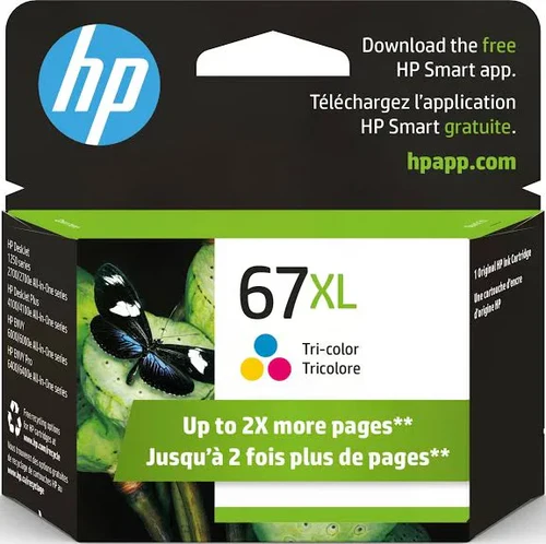 HP 67XL Color Ink Cartridge