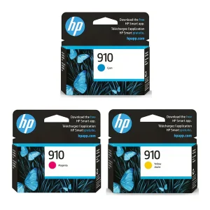 HP 910 Color Ink Cartridges